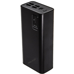 Внешний аккумулятор WALKER WB-730 (30000mAh) черный