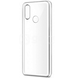 Силиконовый чехол BORASCO для HUAWEI Honor 8X Max, прозрачный, глянцевый