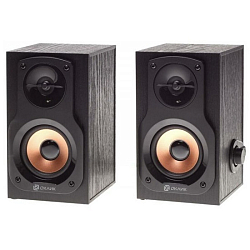 Колонки 2.0 OKLICK OK-162 темное дерево (2*4Вт)