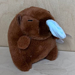 Мягкая игрушка Капибара брелок с соп 5022-12