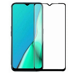 Противоударное стекло 3D ZIBELINO для Realme C21/C20 черное