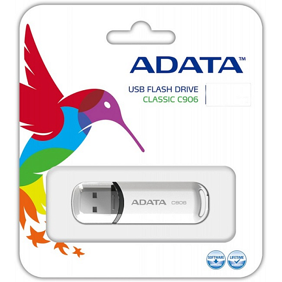 USB 32Gb A-Data C906 White