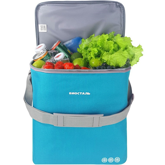 Сумка-холодильник БИОСТАЛЬ "КАНТРИ" TCD-20B, лазурный, 20л