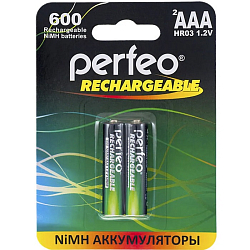 Аккумулятор PERFEO R03 600mAh BL-2