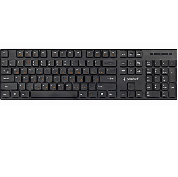 Клавиатура БП GEMBIRD KBW-250, черная