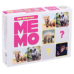 МЕМО Мир животных (50 карточек)