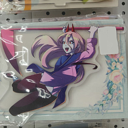 Акриловый стенд (13-15см) 2D Бензопила, № 21