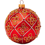 Шар "Цветочный 2", серия "ВС", 60мм, в подарочной упаковке КУ-60-201017/2