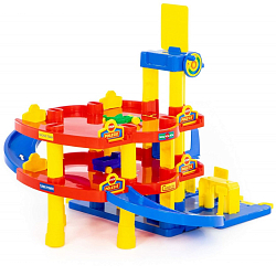 Паркинг ПОЛЕСЬЕ 3-уровневый с автомобилями (в коробке)