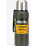 Термос, 600 мл, Путешествие "Мастер К.", с кружкой, сохраняет тепло 24 ч, с ситом 5459694