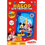 Объемная аппликация‎ «Минни и Микки Маус», А5 10622076