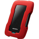 Внешний жёсткий диск 2.5" 1Tb A-DATA HD330 (AHD650-1TU31-CRD), USB 3.1, красный