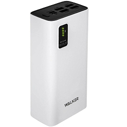 Внешний аккумулятор WALKER WB-730 (30000mAh) белый