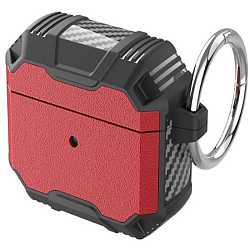 Чехол FUMIKO для AirPods/AirPods 2 AD-54 красный