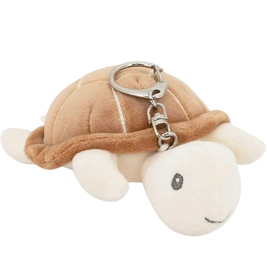 Брелок Мягкая игрушка Черепаха коричневая 13 см