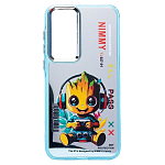 Задняя накладка PC092 для Samsung Galaxy A35 (груд) (transparent)