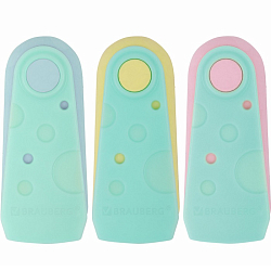 Ластики BRAUBERG "ULTRA PASTEL" НАБОР 3 ШТУКИ, 57х24х15 мм 272689