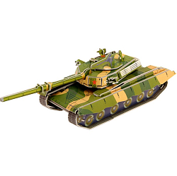Конструктор 3D картонный «Танк» 504049