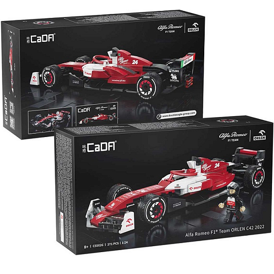 Конструктор CaDa C55026W "Болид Alfa Romeo F1"
