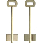 Заготовка ключа Ростов-2 106*28*16,2 мм. лат., б/п