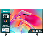 Телевизор Hisense 55E7KQ QLED 55", чёрный