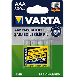 Аккумулятор VARTA R03 BL-4 (800 mAh)