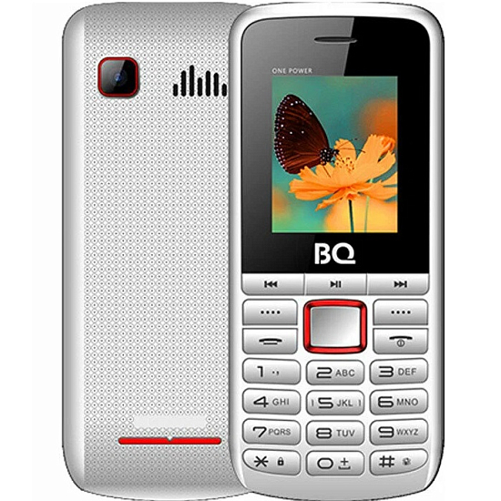 Телефон BQ 1846 One Power белый+красный
