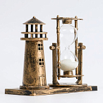 Песочные часы "Обзорная башня", сувенирные, 15.5 х 7 х 12.5 см   7109223