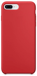 Силиконовый чехол SILICONE CASE для Iphone 7/8 Plus №14 красный