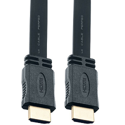 Кабель HDMI <--> HDMI  2.0м PERFEO, плоский (H1302)