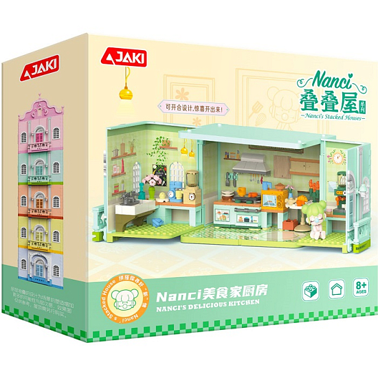 Конструктор Jaki HK135 "Домик Нэнси: Кухня"