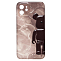 Задняя накладка SC332 для iPhone 12 (bordo)