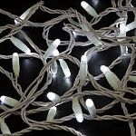 Гирлянда "Нить" 10 м, свечение белое