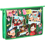 Папка для тетрадей, А4, на молнии, Гравити Фолз 10335779