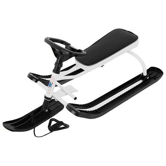 Снегокат «Тимка спорт», ТСЛ/Б2, цвет белый/чёрный