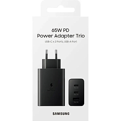 Сетевое ЗУ Samsung 65W, black (EP-T6530)