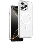 Задняя накладка KEEPHONE X-CRYSTAL MagSafe Slim Case для iPhone 16 Pro Max Clear