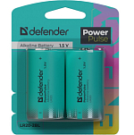 Элемент питания DEFENDER LR20 PowerPulse BL-2