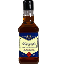 Гель для душа во флаконе виски «Богатства», 250 мл, аромат древесных и пряных нот 4648098