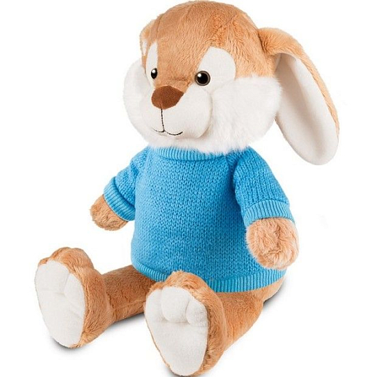 Мягкая игрушка Maxitoys Кролик Эдик в свитере, 20 см