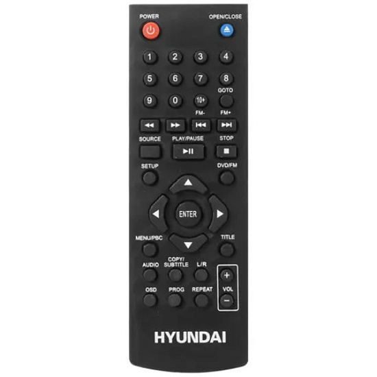 DVD плеер HYUNDAI H-DVD100 черный (Уценка)