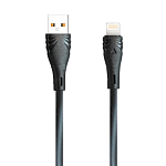 Кабель USB <--> Lightning  1.0м FAISON K-14 Activ, чёрный