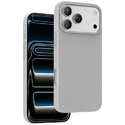 Задняя накладка KEEPHONE PEEKABOO LEATHER MAGSAFE CASE для iPhone 17 PRO MAX (TITAN)