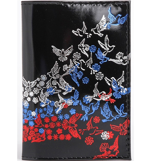 Обложка для паспорта, цвет чёрный 5477758