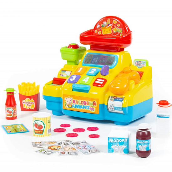Набор ПОЛЕСЬЕ "Кассовый аппарат для супермаркета" 77073