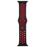 Силиконовый ремешок XO BT08A 38/40/41mm Black+Red