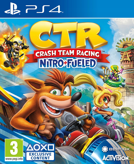 Crash Team Racing Nitro-Fueled (PS4) (Б/У)