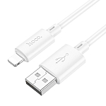 Кабель USB <--> Lightning  1.0м HOCO X88, белый