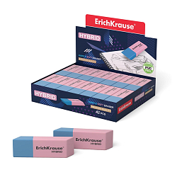 Ластик ErichKrause, HYBRID, 54 х 18 х 7.5 мм, мягкий, гипоаллергенный