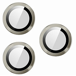 Противоударное стекло для камеры NONAME для iPhone 15 Pro Max линзы титан